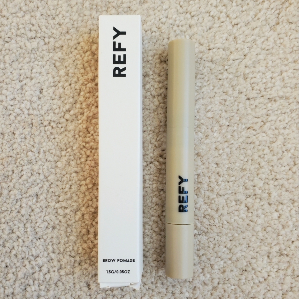 NIB Full Size Refy Brow Pomade & Brush in color Medium - Eye Brows Eyebrows NEW
